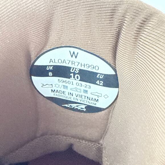 Altra Lone Peak Hiker 2 Sneakers Women's 10 Pink Mesh Suede Trail Running Shoes - Picture 10 of 10